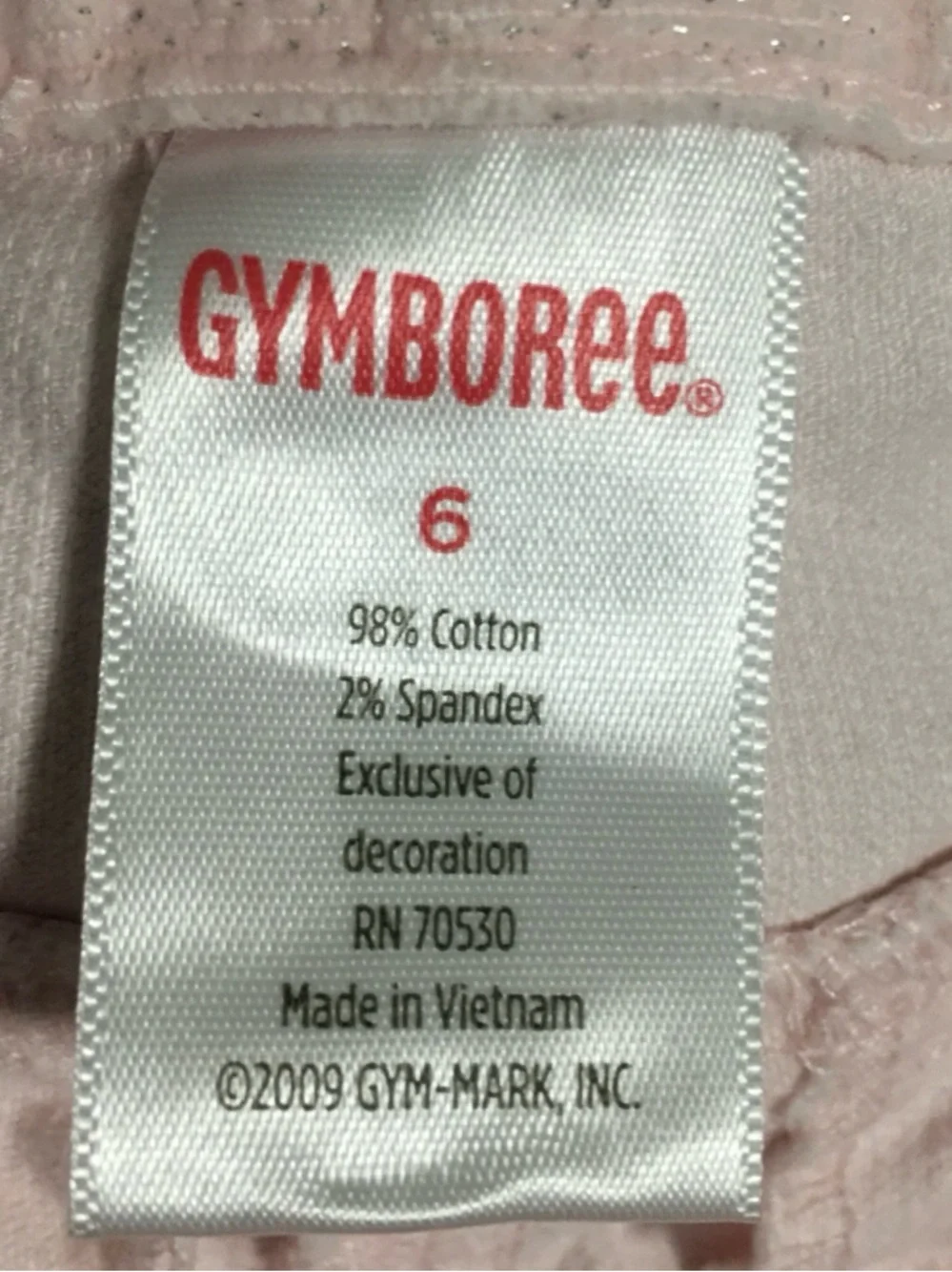 Gymboree Pink Corduroy Ballerina sparkles EMB Flare Pants Adjustable Waist